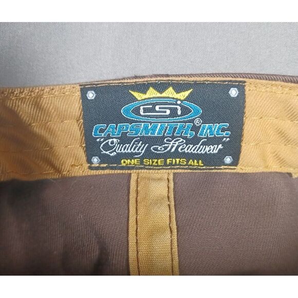 Central Florida Knights Hat Cap Brown Strap Back Signed #54 UCF New - Picture 4 of 5